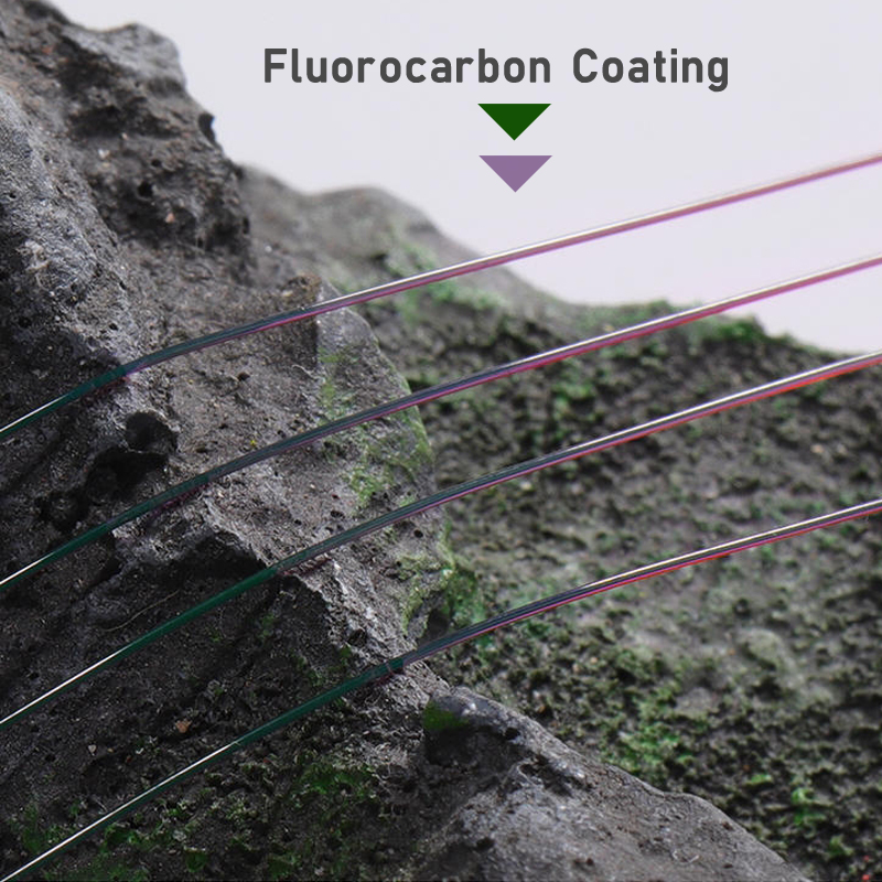 Fluorocarbon Coated 220m 500m  - Ice Fishing Line ulasan dan harga