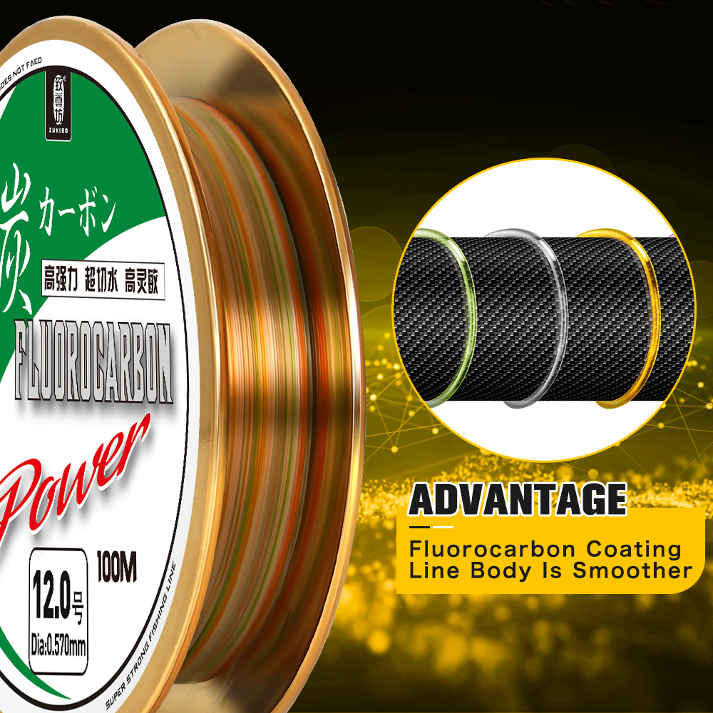 ZUKIBO Color Full Sink Fluoroc - Fluorocarbon Line ulasan dan harga