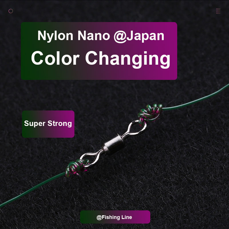 100M / 220M Japan Color Changi - Fluorocarbon Line ulasan dan harga