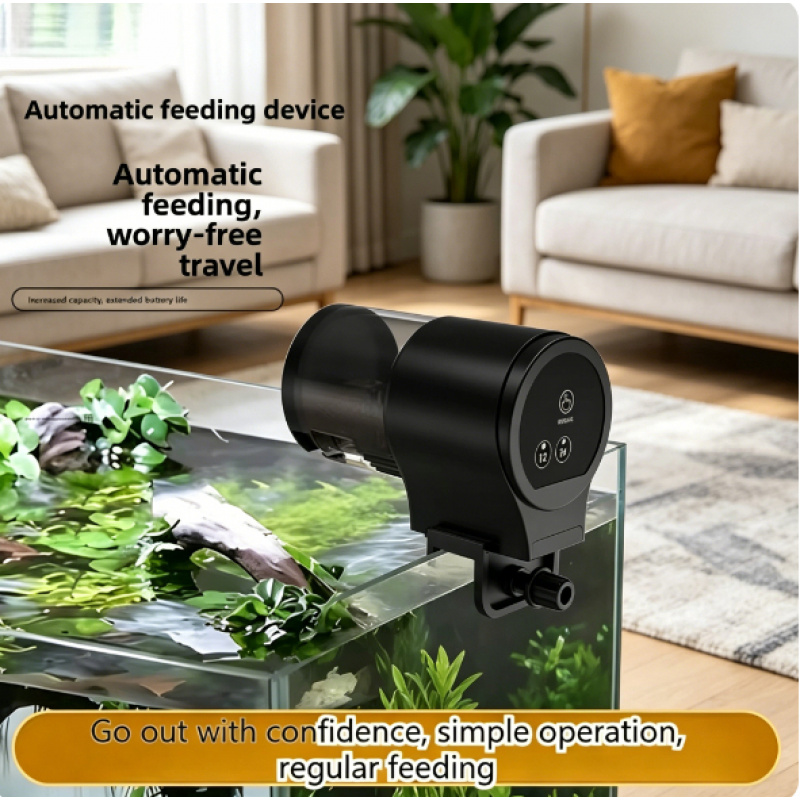 Automatic Fish Food Dispenser  - Fishing Line Dispenser ulasan dan harga