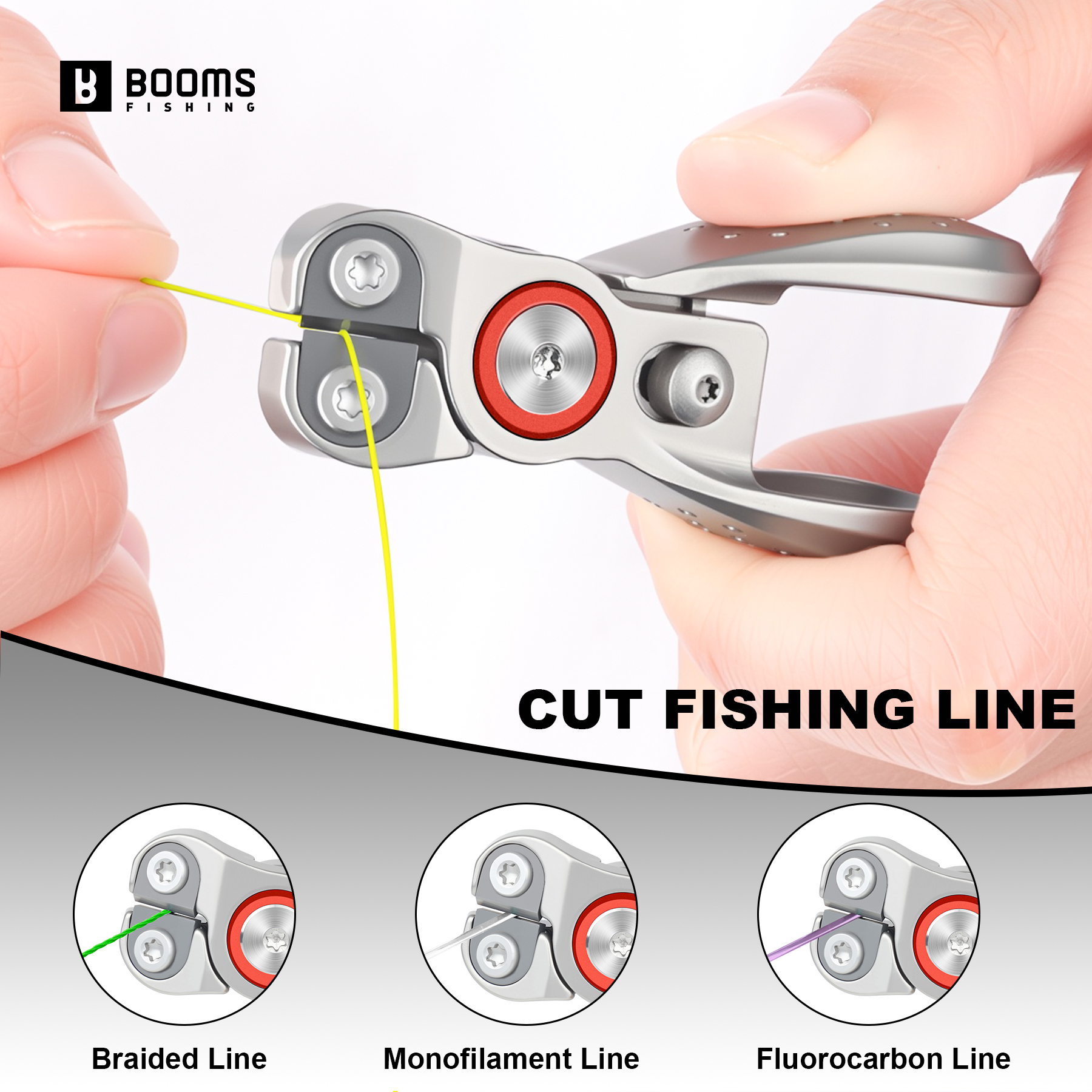 Booms Fishing  Mini Stainless  - Fishing Line Cutter ulasan dan harga