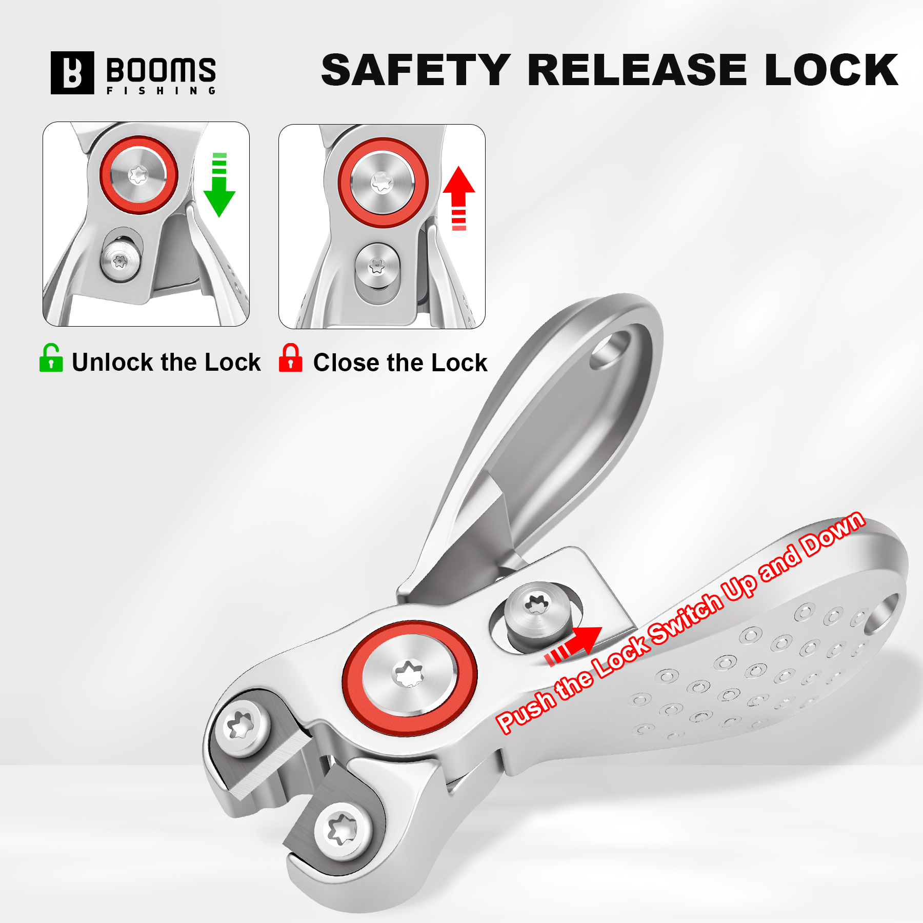 Booms Fishing  Mini Stainless  - Fishing Line Cutter ulasan dan harga