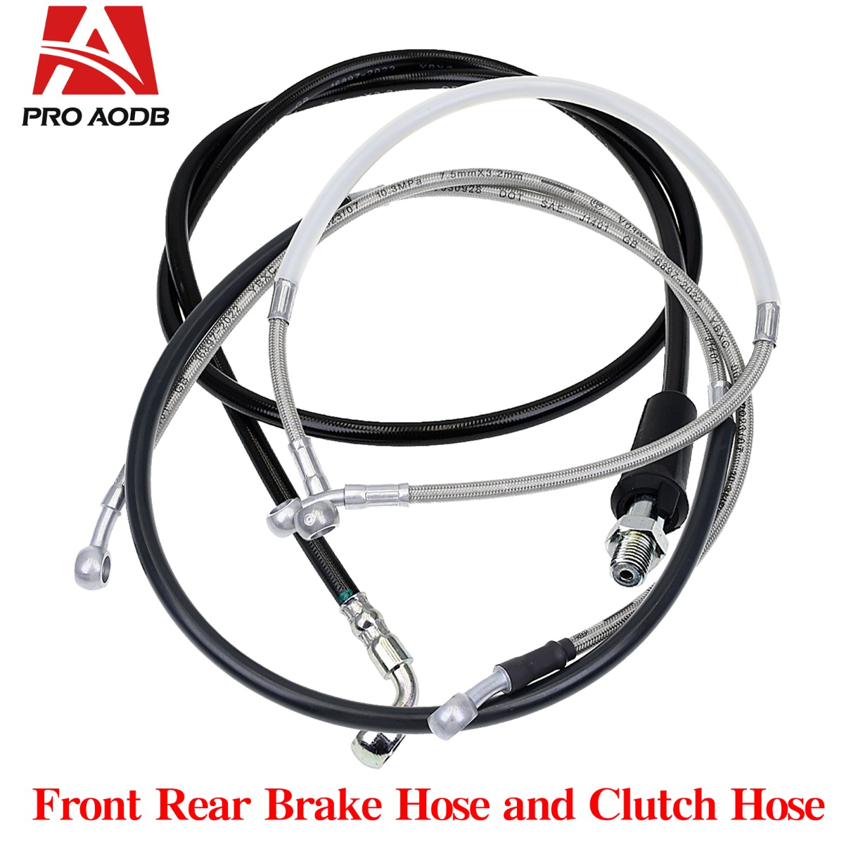 Motorcycle Front Rear Brake Oi - Braided Line ulasan dan harga