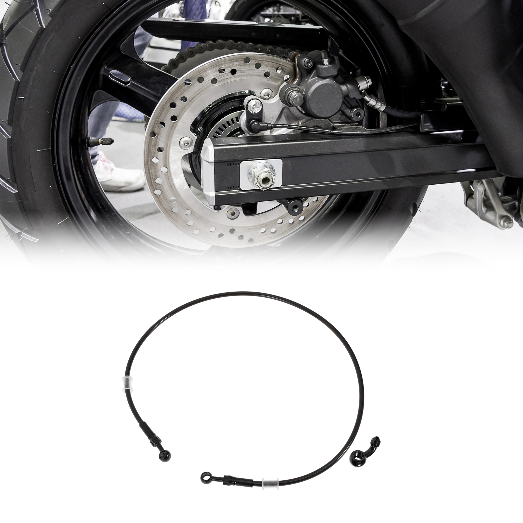Motoforti 100cm Motorcycle Bra - Braided Line ulasan dan harga