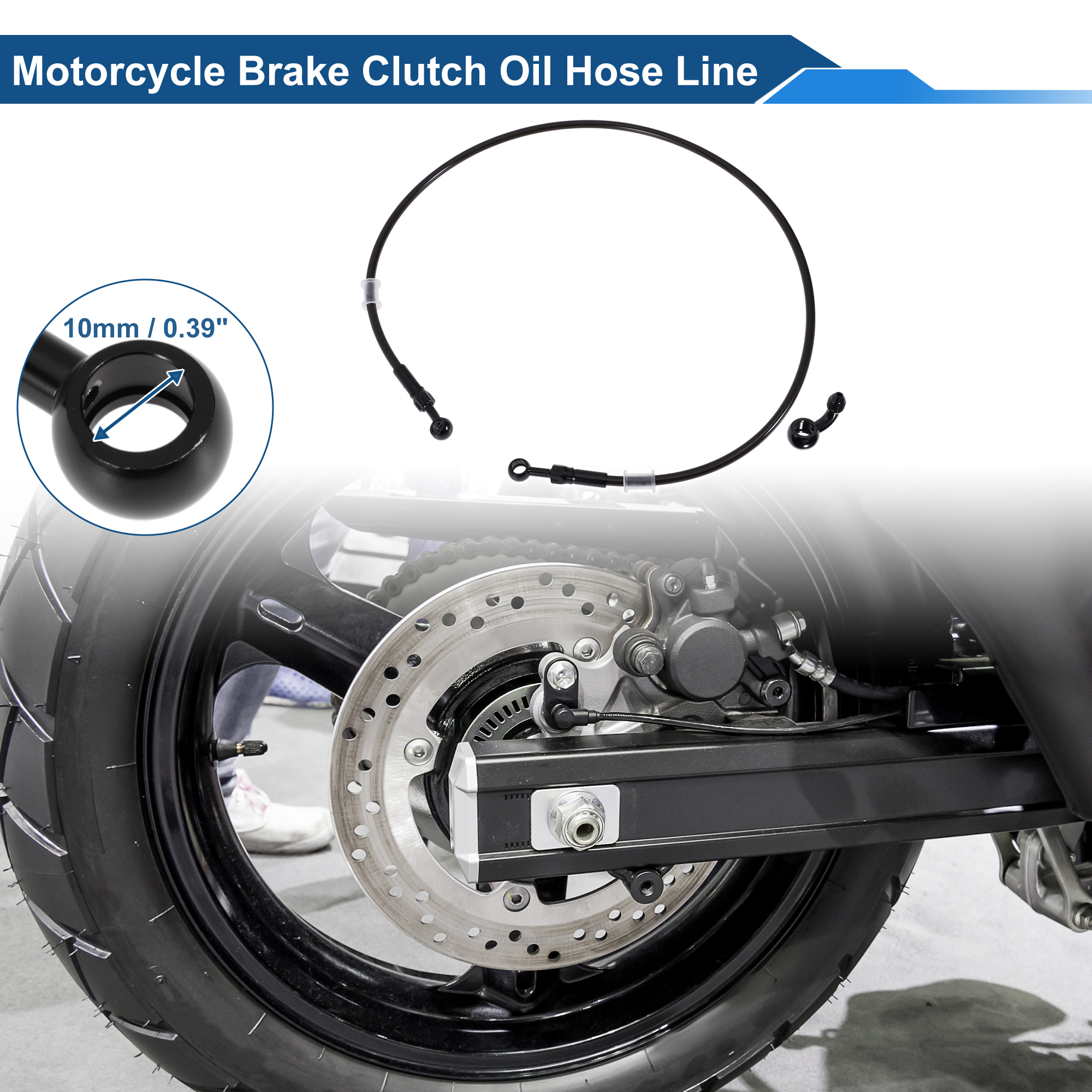 Motoforti 100cm Motorcycle Bra - Braided Line ulasan dan harga