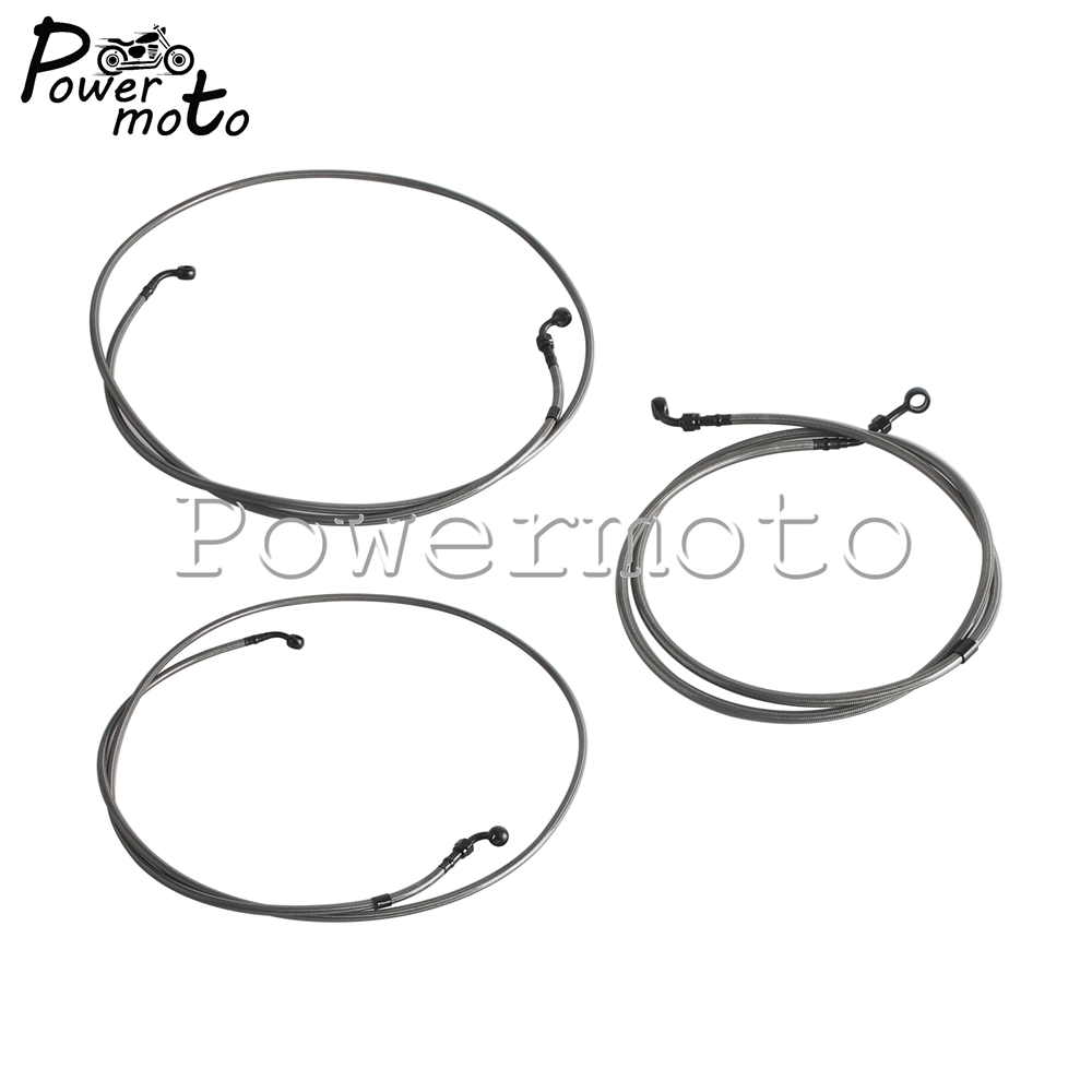 Motorcycle Extended Brake Line - Braided Line ulasan dan harga