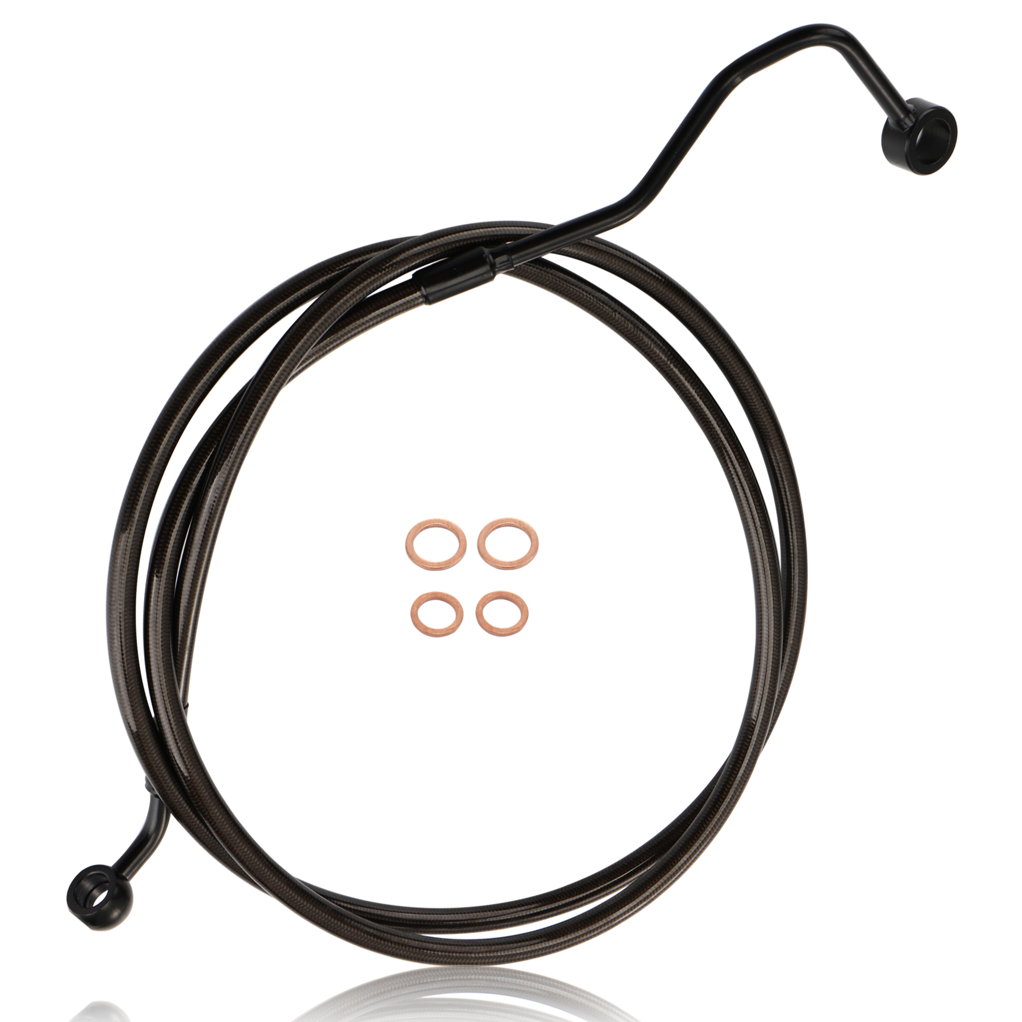 Upper Front Brake Line Oil Hos - Braided Line ulasan dan harga