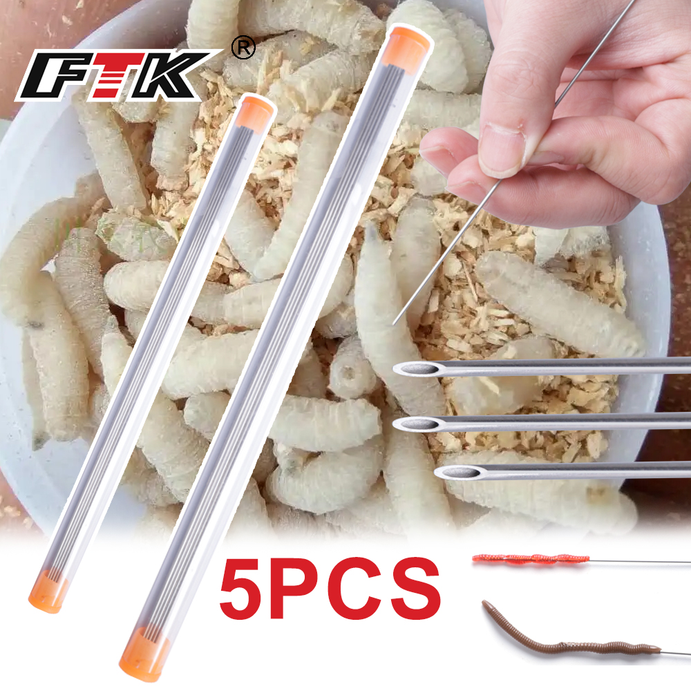 FTK Earthworm Hooking Needle S - Fishing Line Dispenser ulasan dan harga