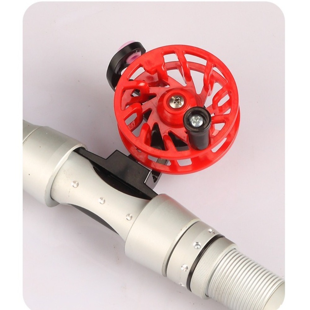 Reel Ice Fishing Wheel 1:1 Gea - Ice Fishing Line ulasan dan harga